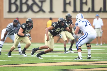 Kyle Wilber suffered a broken fibula against Stanford last season, forcing the Apopka, Fla. native to miss seven games.