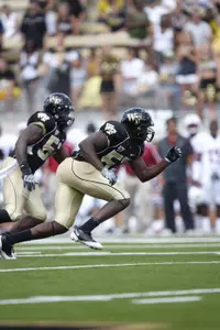 Gelo Orange had a career-high nine tackles against Navy last Saturday.