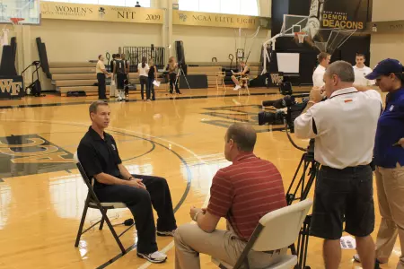 Head coach Jeff Bzdelik talked with members of the media on Wednesday.