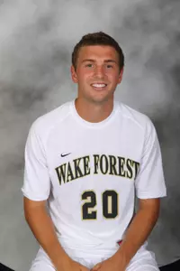 Danny Wenzel scored his first goal of the season in Wake Forest's 3-1 loss at Maryland.