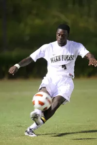Tolani Ibikunle recorded his first collegiate assist in Wake's win against Virginia Tech on Friday.