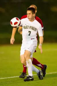 Kyle Emerson scored his first collegiate goal in Wake's 2-0 win against Virginia Tech last Friday.