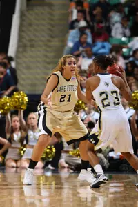 Sandra Garcia played for the Puerto Rican national team during the summer of 2010.