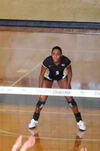 Kadija Fornah led the team to victory over Virginia Tech with 15 kills