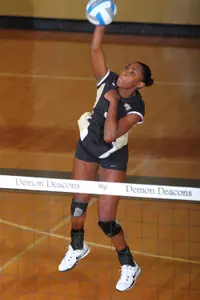 Kadija Fornah led the Demon Deacons with 13 kills