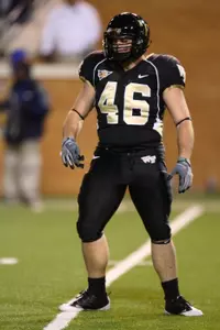 Senior Matt Woodlief