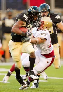 Senior running back Josh Adams is looking to end his Deacon career on a high note.