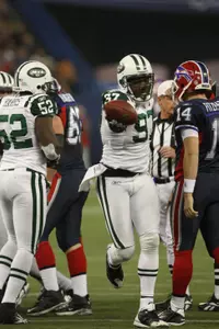 Calvin Pace had seven tackles and a sack in the Jets' Thanksgiving Day win over the Bengals.