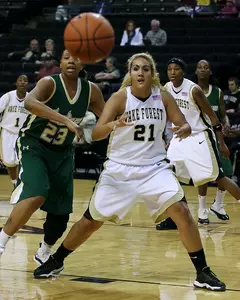 Sophomore Sandra Garcia returns to the lineup Friday after missing the South Florida game with a concussion.