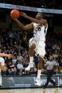 Freshman Travis McKie recorded his third double-double of the season, scoring 18 points and grabbing 11 rebounds.