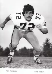 Tim Tremblay lettered at offensive guard from 1973-74.