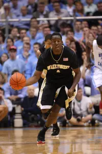 Al-Farouq Aminu had nine points and 12 rebounds in Wake's first meeting with Miami this season.