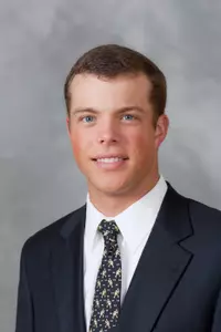 Charlie Harrison finished tied for 15th at his first tournament of the spring.