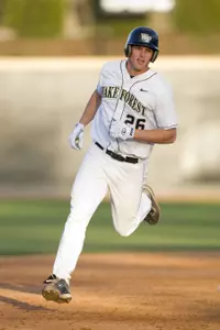 Ryan Semeniuk tied a career-high with three hits and hit his fourth home run of the season in Wake's 14-0 win against Charlotte.