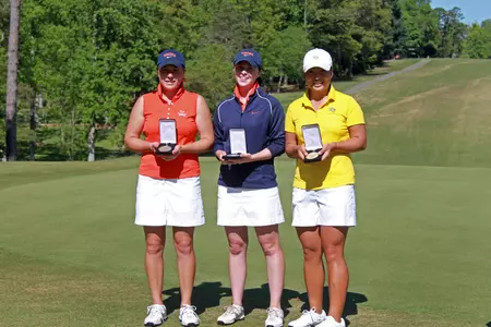 Freshman Michelle Shin's 2-under 211 tournament total is a new Wake Forest record at the ACC Championships.