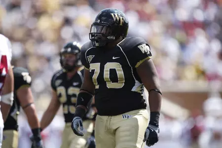 Chris DeGeare is the highest-drafted Wake offensive lineman since Ben Coleman in 1993.