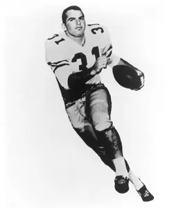 Former Wake Forest great Brian Piccolo died of cancer at age 26.