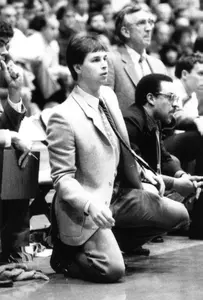 Jeff Bzdelik was an assistant coach at Northwestern in the 1980s.