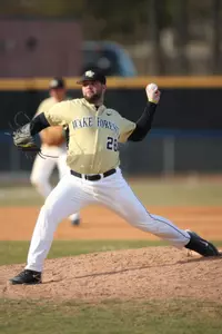 Zach White is scheduled to start on the mound for Wake Forest on Tuesday against Appalachian State.