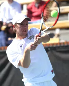 Tripper Carleton is the first freshman in Wake Forest history to recieve a bid to the NCAA Singles Championships