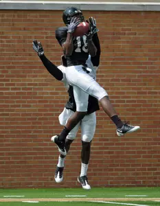 Danny Dembry caught a 9-yard touchdown pass on the Deacons' first offensive possession.