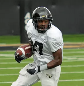 Running back Josh Adams