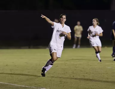 Rachel Nuzzolese is the first Wake freshman since 1996 to score goals in the first two games of the season