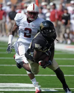 Lovell Jackson's 44-yard catch set up the game-winning touchdown in last year's contest with Stanford.