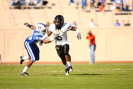 Devon Brown had eight catches for 82 yards and two touchdowns last season at Duke.