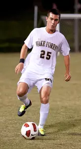 Sophomore Ross Tomaselli scored his first career goal with just four seconds left before halftime on Friday - the second latest first half goal in program history.