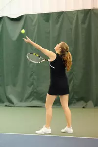Kayla Duncan won the A Singles championship at the Wake Forest Invitational