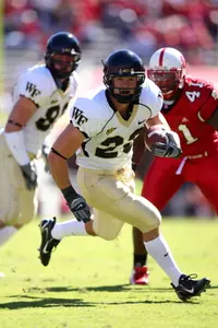 Running back Kevin Harris was a redshirt freshman on Wake Forest's 2006 ACC Championship team.