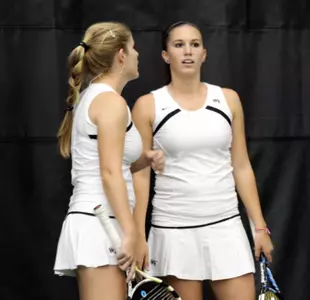 Kayla Duncan and Kathryn Talbert received an at-large bid to the USTA/ITA National Indoor Doubles Championship