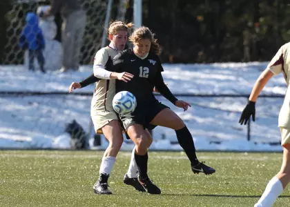 Katie Stengel assisted on Rachel Nuzzolese's opening goal