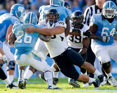 Sophomore nose guard Nikita Whitlock has 11 tackles for loss in his past five games.