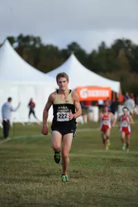 Junior Garret Drogosch has finished first for the Deacs in four meets this season