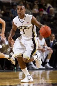 Tony Chennault had eight points and five rebounds in the season opener against Loyola.