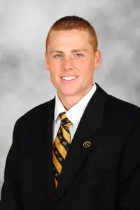 Spencer Jennings, a native of Midland, Mich., is currently working his way back from a torn ACL suffered in May.