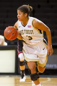 Camille Collier scored 17 points in the season-opening win over Monmouth.