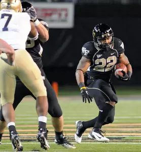 Brandon Pendergrass carried 12 times for 74 yards