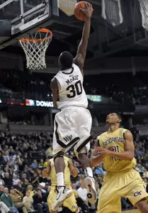 Forward Travis McKie returns after earning Freshman All-America honors last season.
