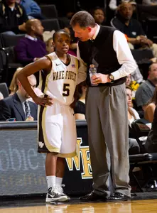 Mike Petersen is one win away from becoming the all-time winningest women's basketball coach in school-history.