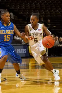 Chelsea Douglas has scored in double figures in each of the last four games.