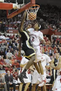Sophomore Travis McKie had 11 points as the Deacons picked up a big road win on Wednesday in Lincoln.