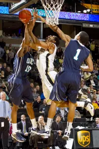 C.J. Harris scored 23 points to post his sixth game this season with 20 points or more.