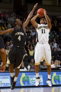 C.J. Harris will go head-to-head with former Mount Tabor High School teammate Michael Grace of Yale.