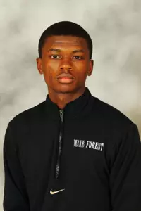 Booker Nunley finished first in the 60m hurdles Saturday at the Liberty Kickoff