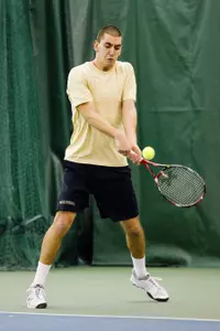 Danny Kreyman won singles and doubles matches against LSU