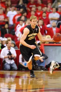 Nikita Mescheriakov scored a career-high 11 points on Saturday at Clemson.