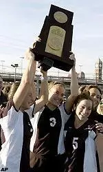 Maria Whitehead helped the 2002 field hockey team win a national championship before passing away from melanoma in 2006.